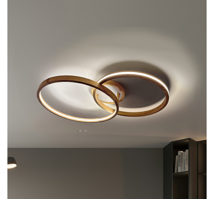 Стельова LED-люстра Lignaring2
